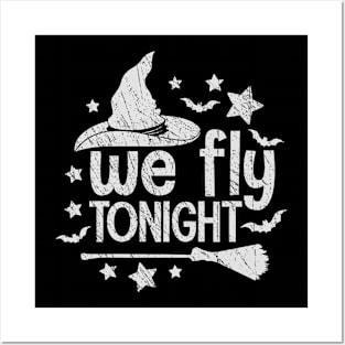 Retro We Fly Tonight Posters and Art